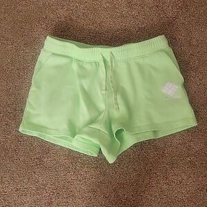 Columbia Women's Sweatshorts Mint Green Size M NWOT